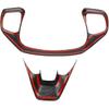 Carbon Fiber Steering Wheel Cover Molding Trims Accessories for Ford Transit 150 250 350/Escape 2020-2026 for Bronco Sport/Maverick
