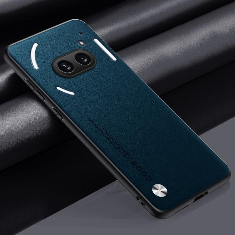 For Nothing Phone 2A Plus Case Luxury PU Leather Phone Case For Nothing Phone 2A 5G Back Cover Silicone Shockproof Protection Nothing Phone 2A зелёный