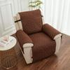 Quilted Recliner Sofa Cover For Living Room Solid Color Armchair Slipcover Dogs Pets Kids Sofa Mat Water Repellent Couch Cushion