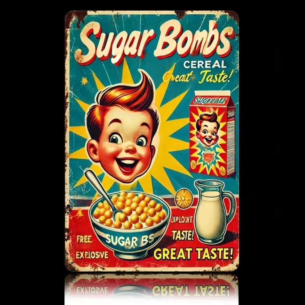 Sugar Bomb Fallout 3 Metal Tin Sign Vintage Wall Decor Retro Tin Plaque