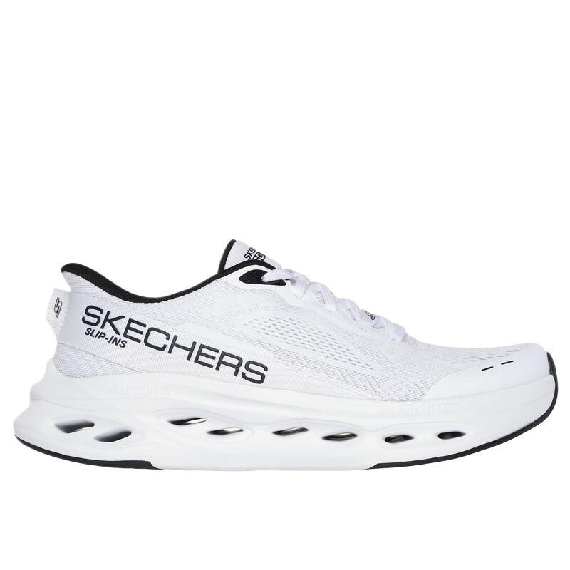 Skechers Max Cushioning Men Slip On Running Shoes White 220421-WBK