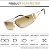 Fashion Women'S Sunglasses  Sun Glasses For Women Metal Frame Trendy Classic Vintage Style Eyeglass For Travel Shopping Uv400
