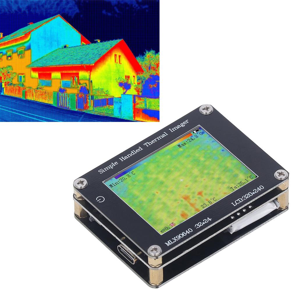 Thermal Imager Thermal Imager Infrared Camera 2in Screen ‑ 40 ℃ To 300 ℃ Handheld Multifunctional Thermal Imager