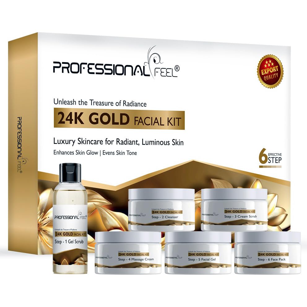 Profesionālas sajūtas Zāļu 24K Zelta Sejas