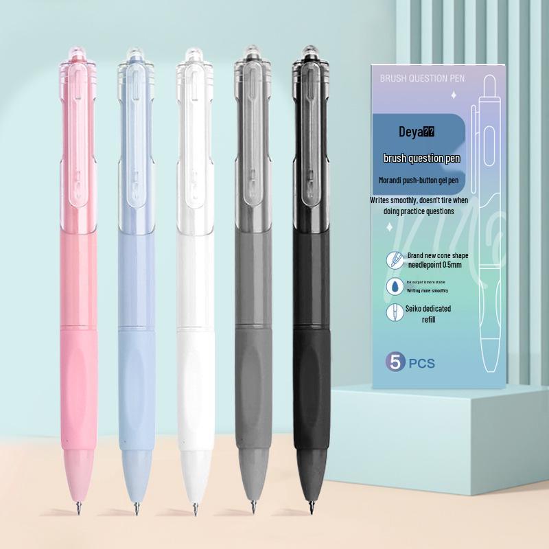 Morandi Quick-Drying Gel Pen with Custom Logo for Signature and Exam Use