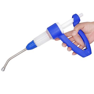 30ml Pistola de Drenaje Veterinaria Alimentación Continua Alimentador Automático para Ganado Mochila Olla de Medicina Pistola de Drenaje con o sin