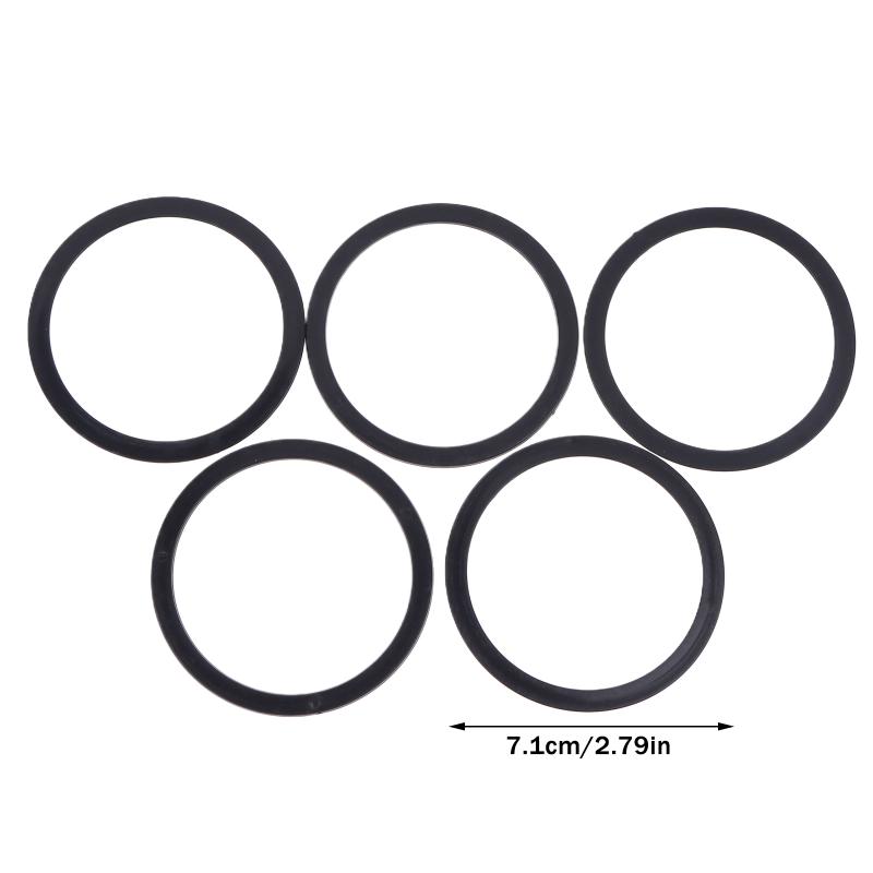 5Pcs Badge Plastic Ring Gasket 37/44/50/58/75Mm In Random Color Suitable For Homemade Badge Machine Molds Making Metal Badges