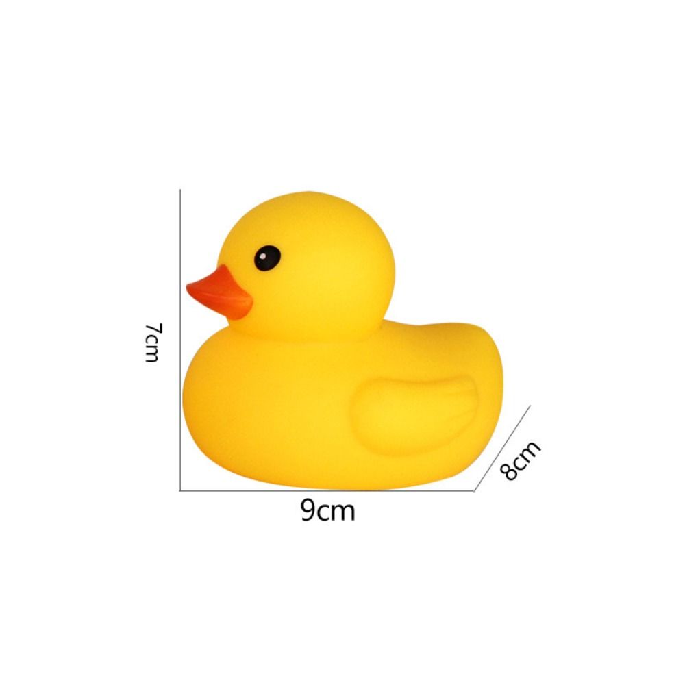 with Squeeze Sound Yellow Duck Baby Bath Toys Float Little Yellow Duck Water Toy  Fun Gifts