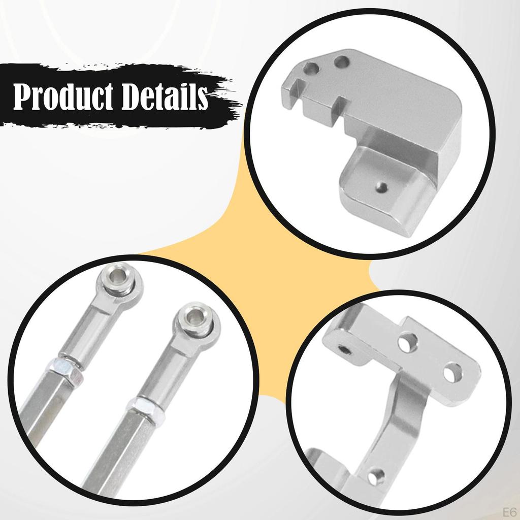 Aluminum Alloy Axle Mount for RC Cars – Upgrade Accessory MN82Pro DIY Trucks And Crawlers