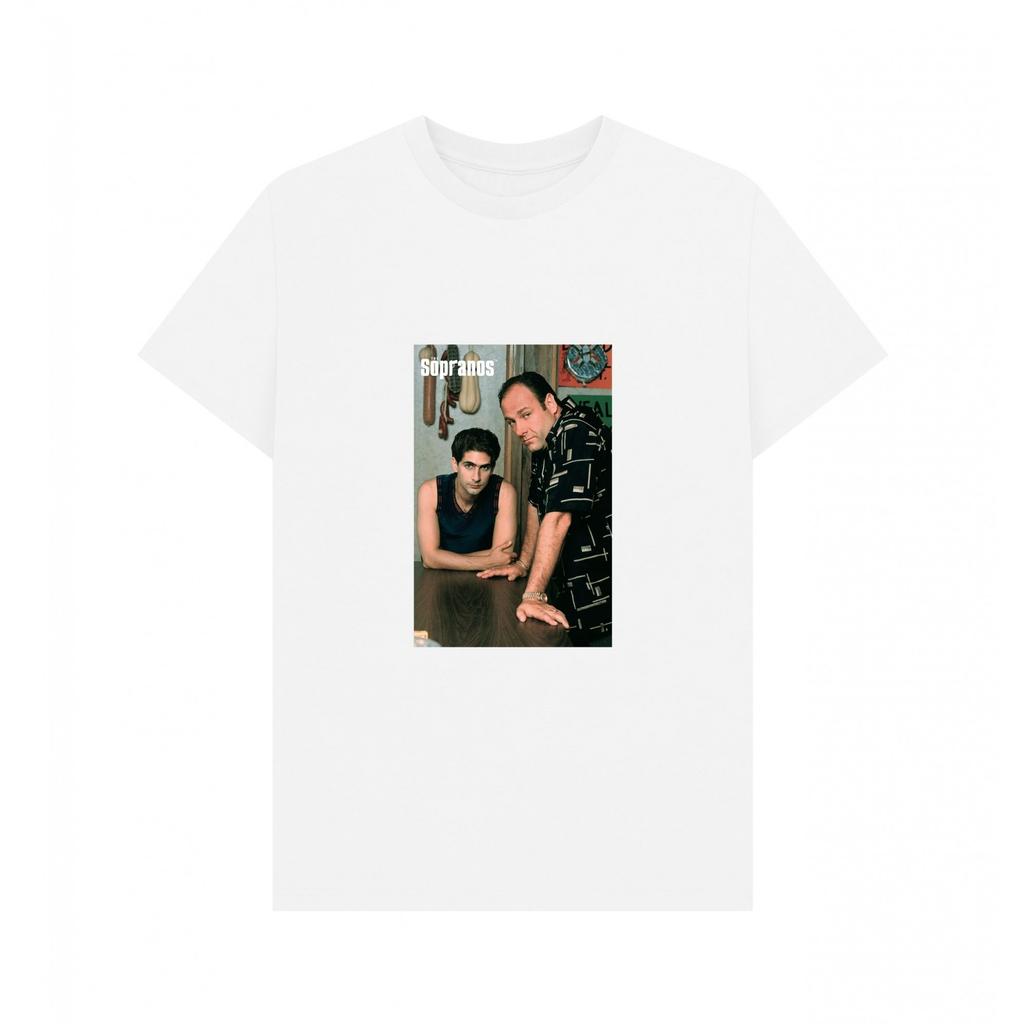 The Sopranos Unisex Adult Tony and Christopher T-Shirt