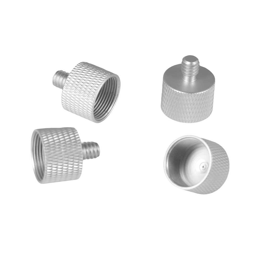 Female 5/8'' To 1/4" Mic Thread Adapter Microphone Tripod Adapter Rangefinder Screws Mic Converter