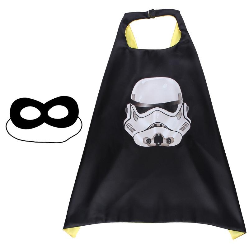 Superhero Cloak Adult Children Cape With Mask For Ultimate Halloween Costume Experience