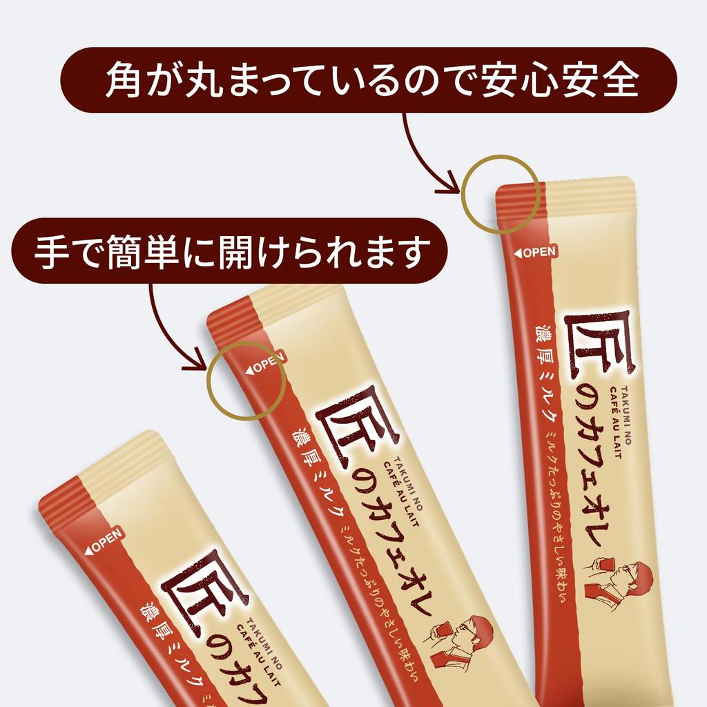 Cafe Au Lait Rich Milk 5P X 6 Takumi's