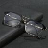 Vintage Anti Blue Rays Irregular Prescription Glasses For The Nearsighted Student Short-Sight Eyewear Diopter 0 -0.5 -0.75 To -6