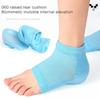 Unisex Height Increase Socks Thickened Invisible Silicone Shoe Lift Heel Pads Anti-Slip Open Toe Socks Shoe Accessories