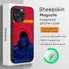 Vagabond Comics Cool Hot Phone Case For iPhone 16 15 14 13 12 11 Plus Pro Max High-end Luxury Magsafe Sheepskin
