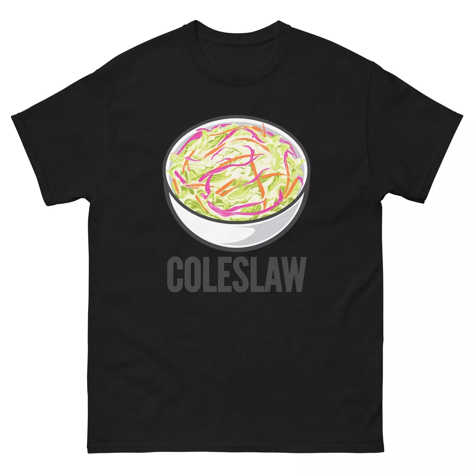 Coleslaw Lover Food Image Cartoon Funny T-Shirt Shirt S