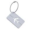Aluminium Alloy Travel Luggage Tags Baggage Name Tags Suitcase Address Label Holder Metal Luggage Tag Travel Accessories