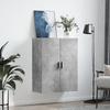 VidaXL Armoire murale gris béton 69,5x34x90 cm 828440