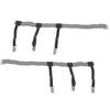 2Pcs Mens Elastic Adjustable Shirt Stays Garters Leg Suspenders Holders Shirt