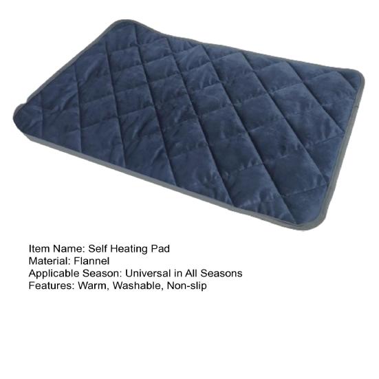 Self Heating Pad for Dogs And Cats Non Electric Self Warming Pet Sleeping Mat Non-Slip Washable Thermal Dog Pad for Small Medium Large