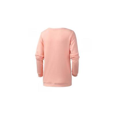 Essentials Sweatshirt Kadın Üstler Açık Pembe Beyaz EI4696