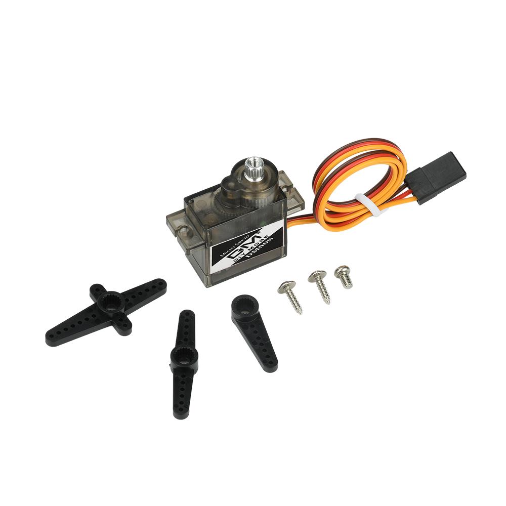 

MG90S Miniature Simulated Servo 180 Degree Metal Gear Servo For RC Helicopter Airplane Boat Car RC Robot 1pcs
