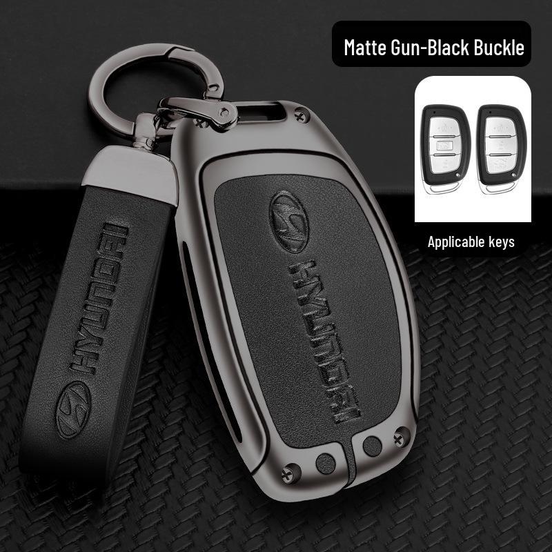 Originální kožené pouzdro na klíče Beijing Hyundai pro ix35, Elantra, Reina, Mistra, Verna, Lafesta, Tucson