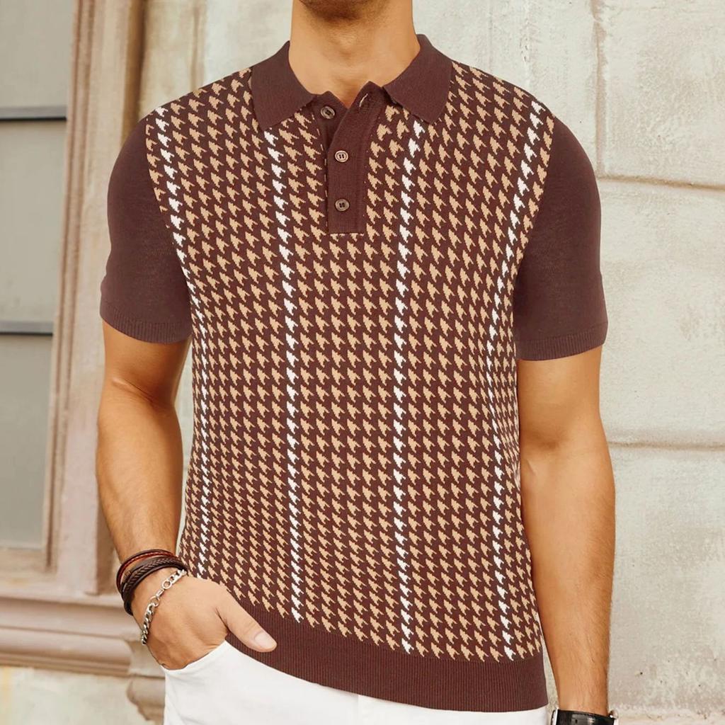 Tricou polo bărbătesc nou, confecționat din bumbac pur, cu umeri căzuți, de înaltă calitate, croială lejeră, pentru fitness, versatil pentru exerciții zilnice, cu mânecă scurtă, casual