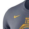 Nike Letter Logo Print Round Neck Short Sleeve T-Shirt Golden State Warriors Curry Reward Edition Men Tops Gray AO0887-477