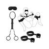 Obedience Slave Sex Bondage Strap Wrist Thigh Cuffs  Restraints Open Anal Sex Toys Women Blindfold Couples SM Games