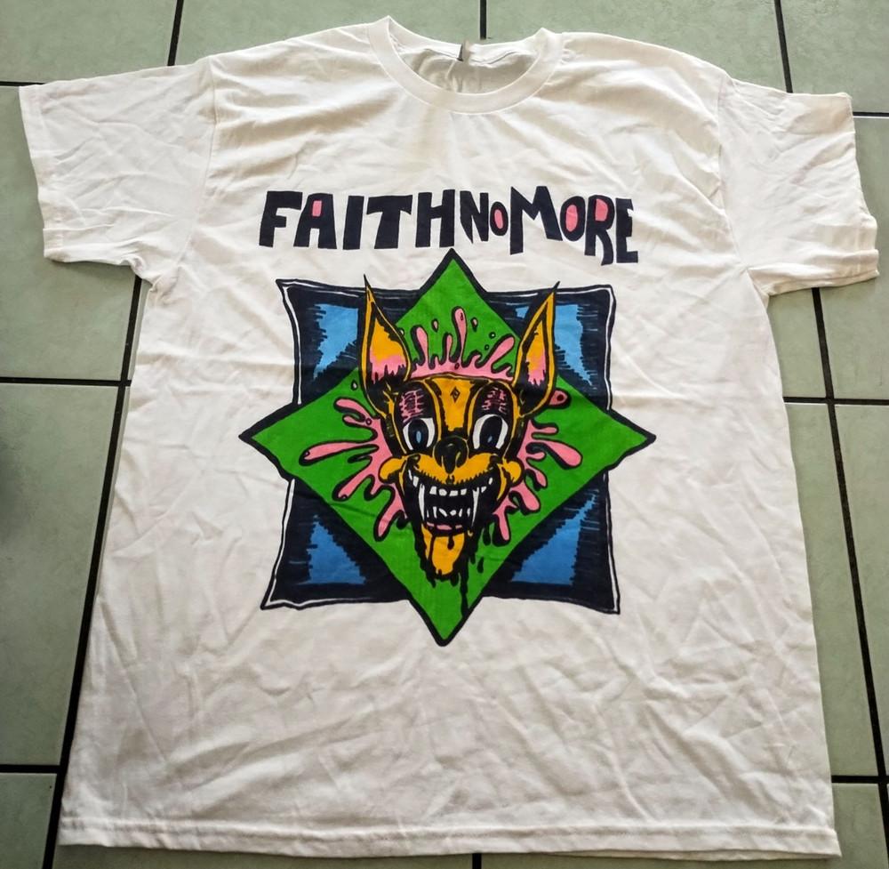 Футболка унисекс в классическом винтажном стиле группы Faith No More D178 S