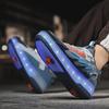 Girls' Double-Wheeled Roller Skate Shoes with Hidden Wheels for Students