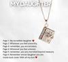 Titanium Steel Love Letter Pendant Necklace for Couples - Clavicle Chain for Girls.
