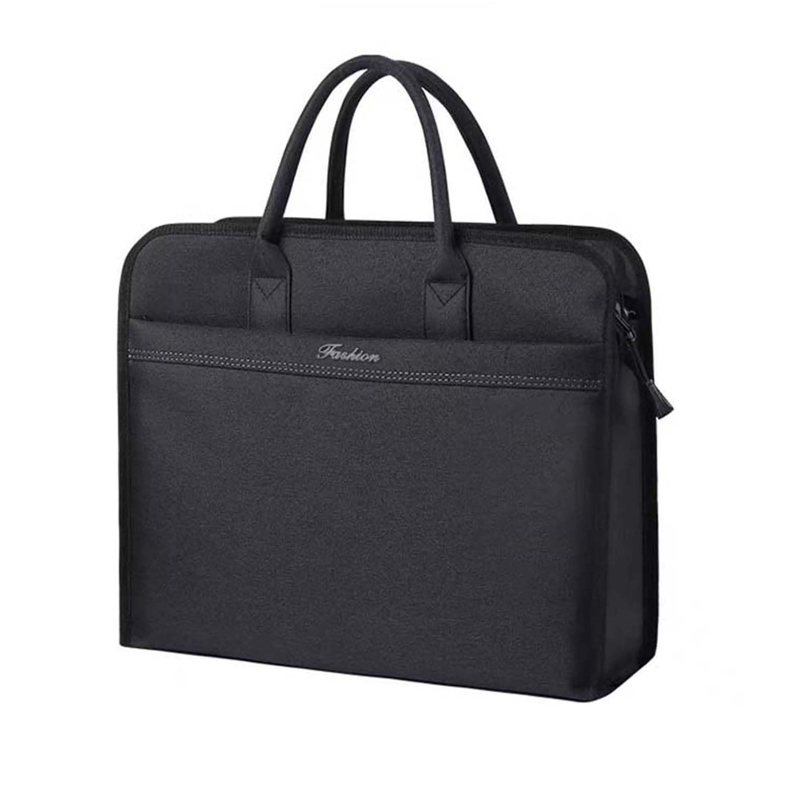 

Бизнес большой карманный файл продажи для хранения А4 для бизнеса [MEIRYU] сумка, емкость, многослойный дизайн, сумка, сумка, студенты, емкость, размер, чёрный