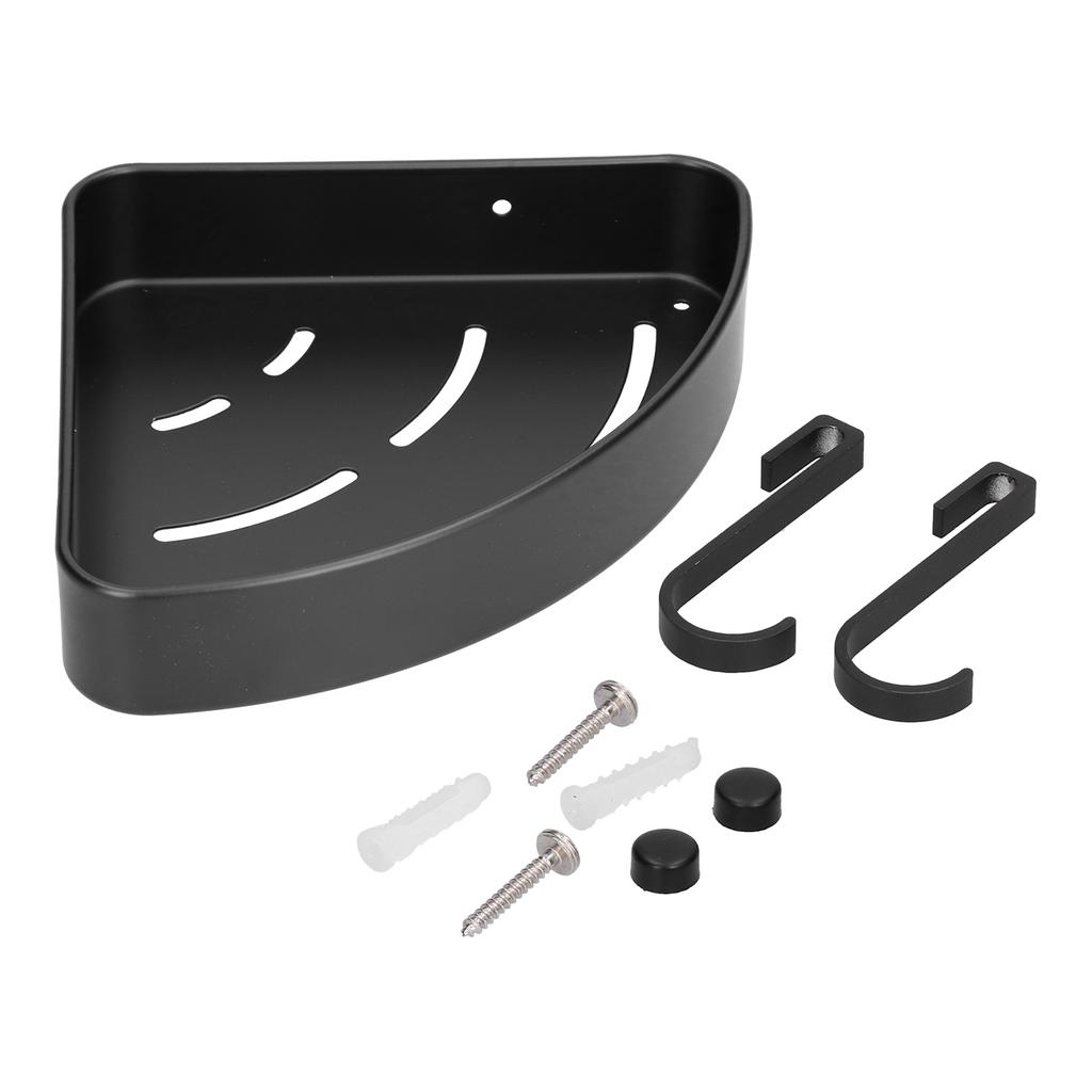 Duschregal Wandmontiert Dreieckige Eckregale Aufbewahrungsregal Organizer für Zuhause Badezimmer Rest