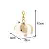 Sun Lemon Baby Animals Keychain Guinea Pig Beige 5x10x10cm Stuffed Toy Keychain P-1673