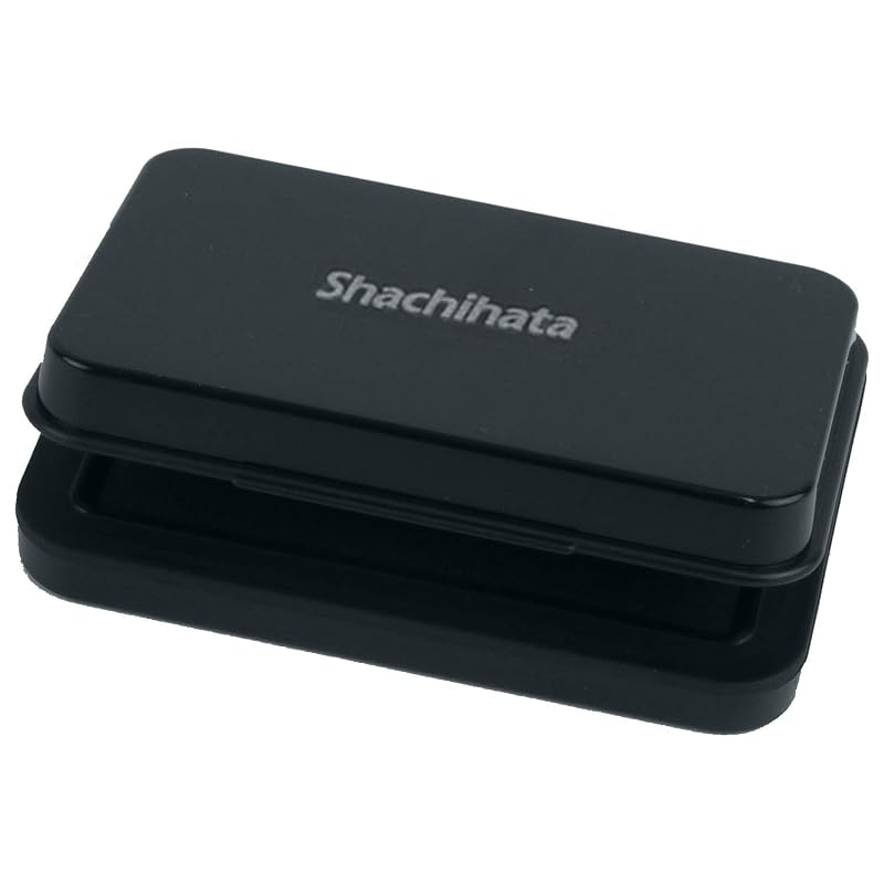 Shachihata Stamp Pad, Small, Black