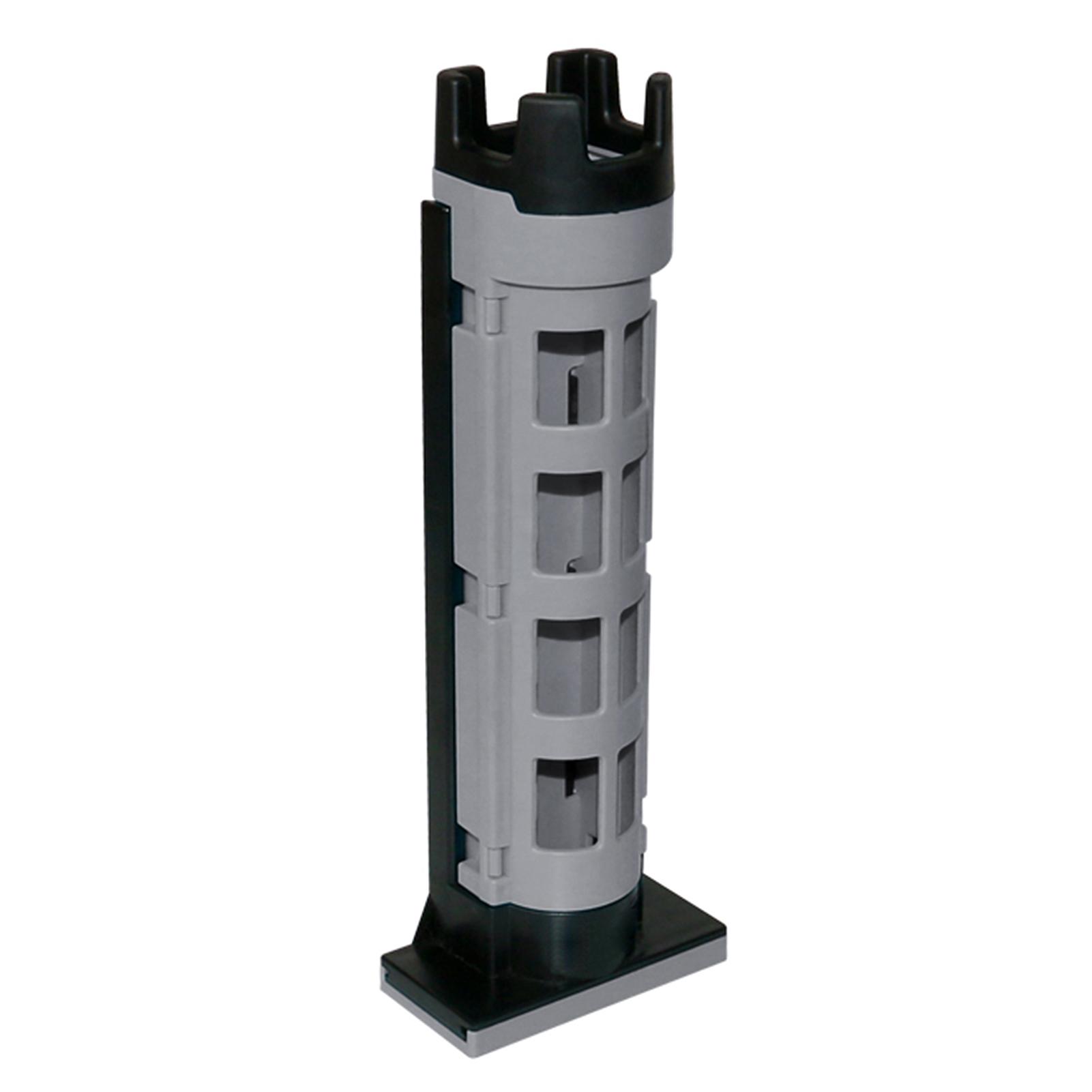 

Подставка для удочки Трубка с регулируемой высотой для рыболовной коробки Подставка для хранения удочки серый