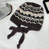 OEING Jacquard Wool Blend Knitted Beanie
