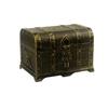 Pirate Treasure Chest Plastic Safe Convenient Storage Treasures Box Durable Buckle Pretend Toys Games Cosplay Themed Birthday