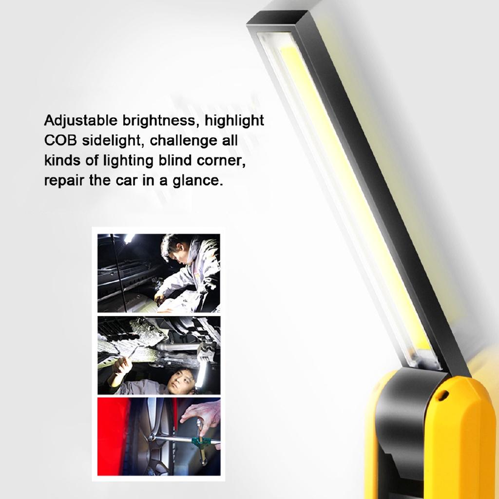10W Led Work Light Portable COB Worklight Lamp Work Lamp Werklamp Flashlight XPE Working Light Searchlight USB