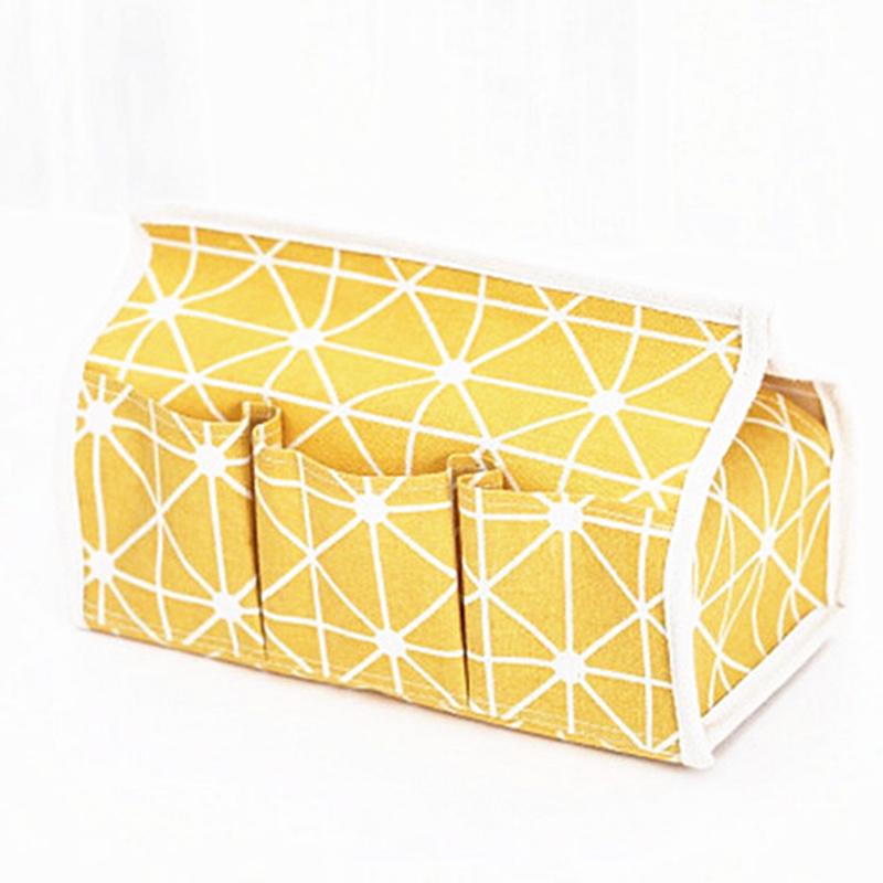 Pastoral Wind Baumwolle Lagerung Tissue Box Tissue Halter Desktop Schutt Tissue Abdeckung Wohnzimmer