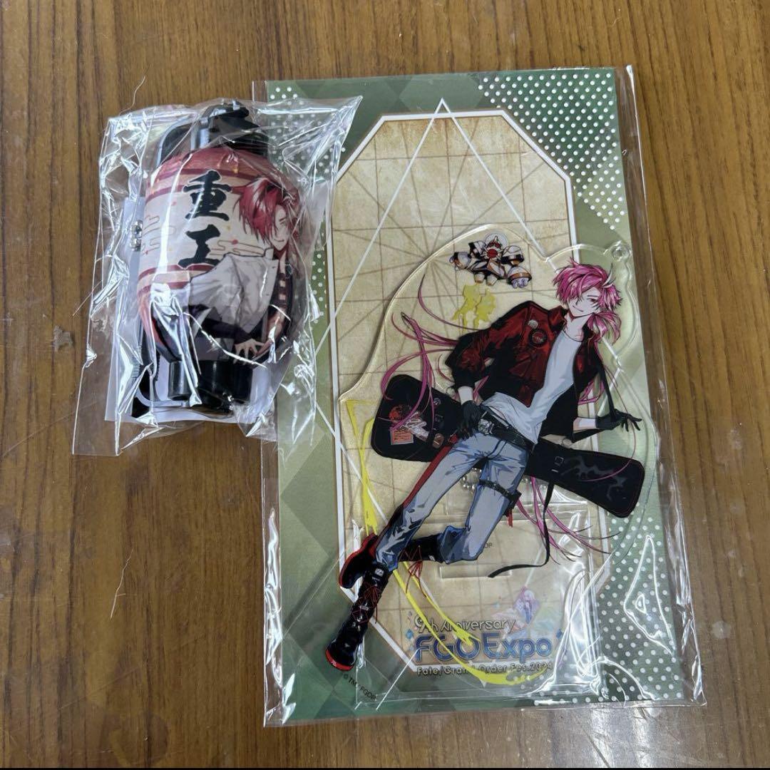 

[Б/У] FGO Fate Такасуги Синсаку Акриловая Подставка Мини Фонарик Брелок