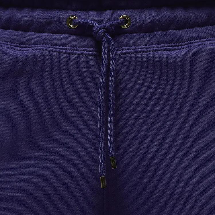 Jordan Flight Solid Color Casual Plus Velvet Knit Joggers Women Bottoms Purple FB5114-502