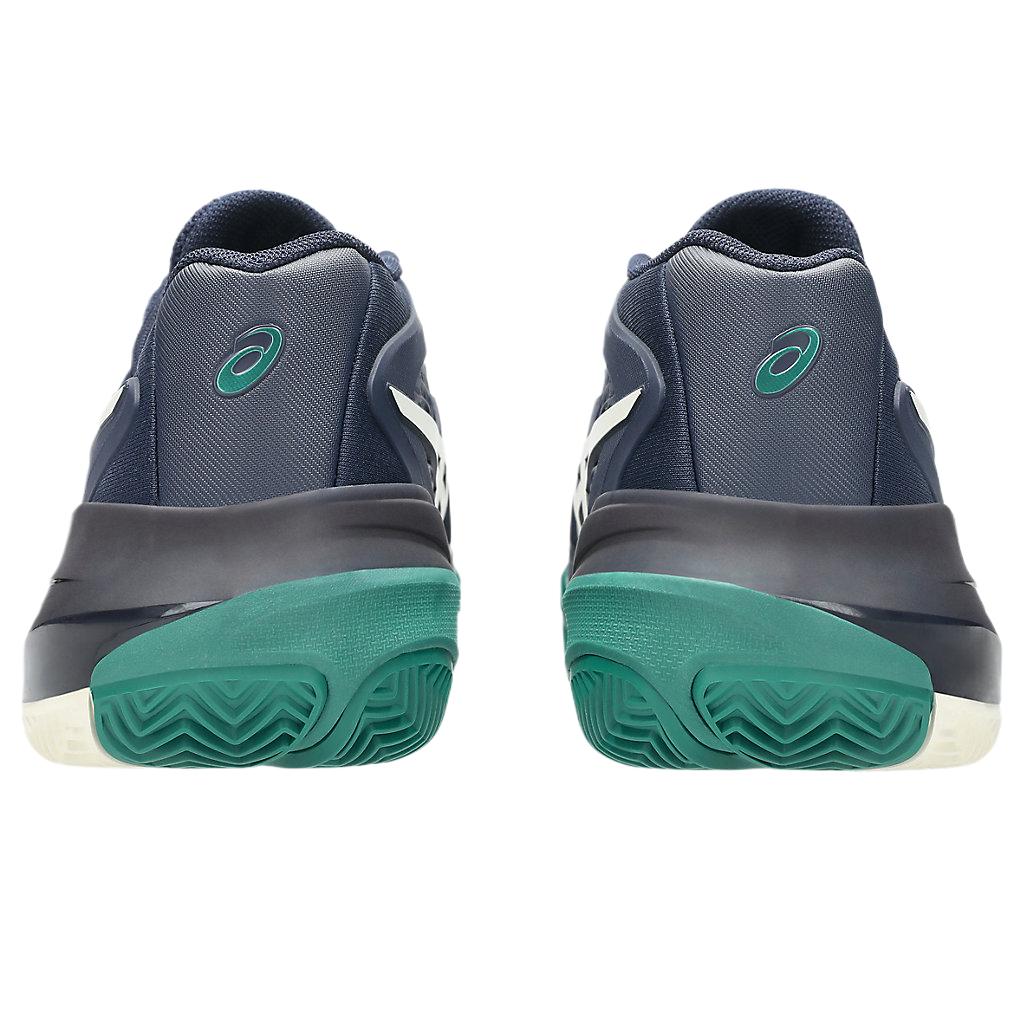 New Asics GEL RESOLUTION X Abrasion Resistant Low Top Tennis Shoes Men's Blue 1041A485-400