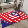Atletico Ma-drid Crest Printed Area Rug for Office, Chair Rug, Decorative Carpet Floor Mat, Large Size Fan Gifts Christmas Gifts