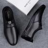 Luxury Genuine Leather Men Loafers Brown Genuine Leather Penny Loafers Man Adult Office Career Mens Shoes Sneakers Driving Shoes