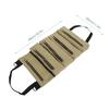 Roll Up Tool Bag Multi-pocket Design Multi-purpose Hanging Carrier Pouch For Screwdrivers Sockets Wench