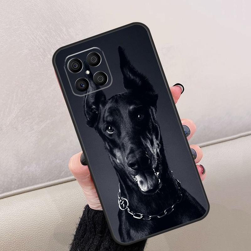 Doberman Dog Case For Honor Magic 7 Lite 5 6 8 Pro Cover For Honor X9b X9a X9c X8a X8b 200 400 50 70 90